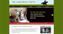 Desktop Screenshot of childwicktrust.org